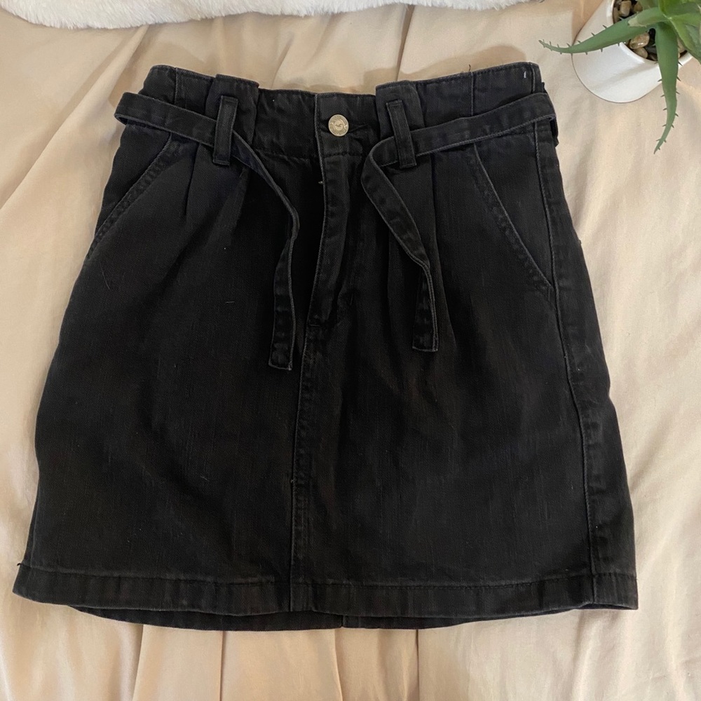 Ultra High Rise Denim skirt!! From Hollister!